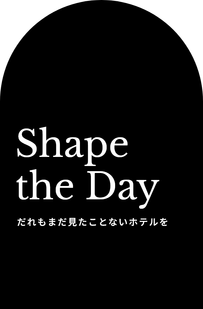 BELLUSTAR TOKYO A PARTNER OF PAN PACIFIC HOTELS AND RESORTS Shape the Day だれもまだ見たことないホテルを HOTEL GROOVE SHINJIKU A PARTNER OF PARKROYAL HOTELS AND RESORTS